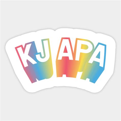 Kj Apa - Kj Apa - Sticker | TeePublic