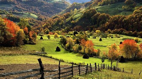 hills in the countryside-natural scenery widescreen wallpaper Preview ...