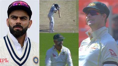 Seeing This Virat Kohli's Shot, Steve Smith Got Angry On The Bowler In ...