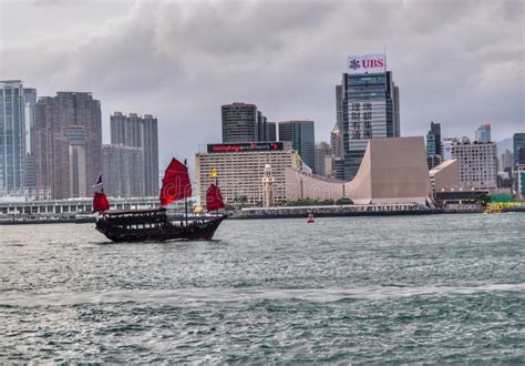 Hong Kong harbour view editorial photography. Image of 2020 - 254529822