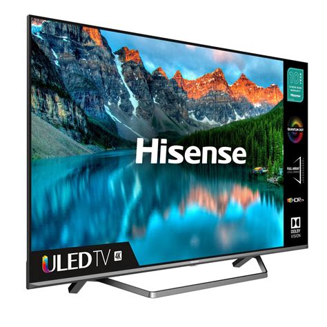 Hisense H55U7QFTUK 55 Inch QLED 4K Ultra HD Smart TV | Costco UK