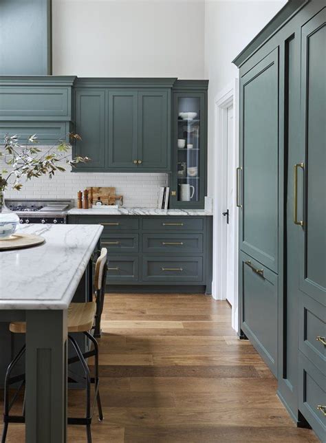 TBH, These Teal Kitchens Are Kind of Perfect | Hunker | Painted kitchen ...