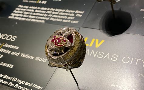 Chiefs' Super Bowl LIV Ring Gleams in Canton | Pro Football Hall of Fame