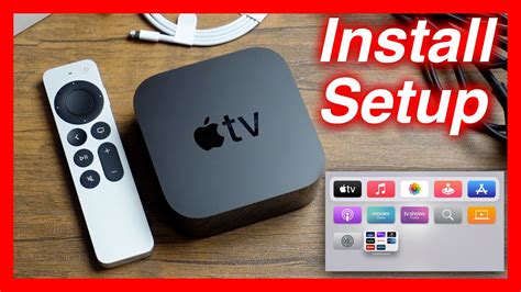 How Install and Connect Apple TV 4K & How To Set Up Apple TV 4K - YouTube