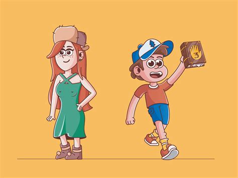 Gravity Falls Characters by Lena on Dribbble