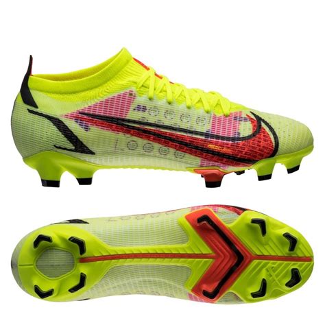 Nike Mercurial Vapor 14 Pro FG Motivation - Volt/Bright Crimson/Black