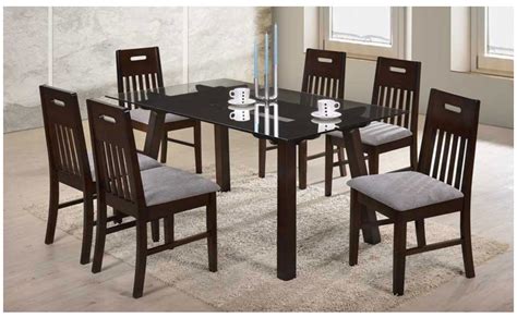 Damro Brooke 7 Piece Dining Set at Rs 40990/set | Wooden Dining Table ...