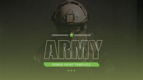 Army PowerPoint Template - SlideBazaar