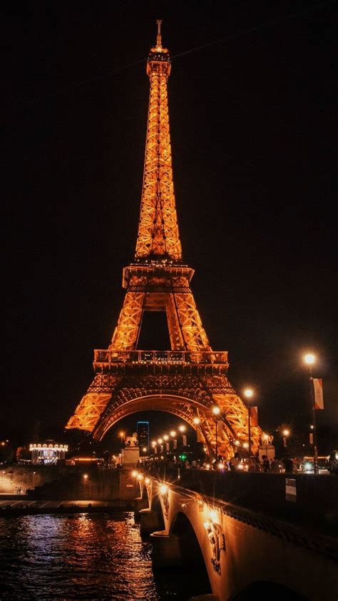 Paris at Night Wallpaper | Pemandangan, Pemandangan anime, Gambar ...