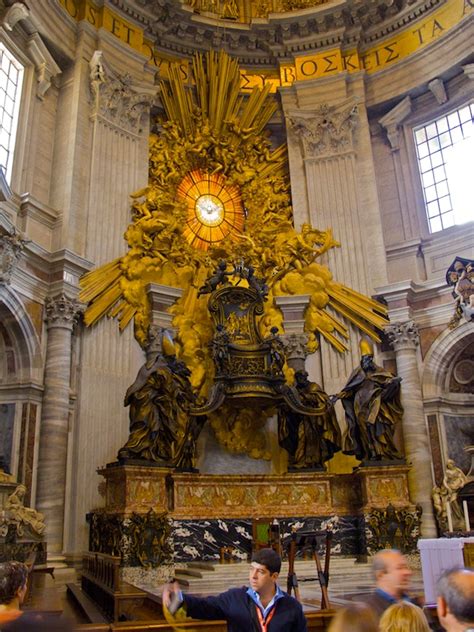 Photo: Bernini's Chair of Saint Peter | Jeff Geerling