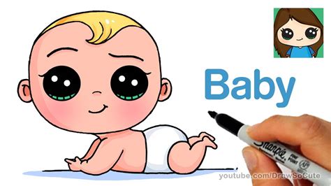 How to Draw a Baby Easy | The Boss Baby - YouTube