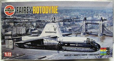 Airfix 1/72 Fairey Rotodyne, 04002 plastic model kit | Plastic model ...