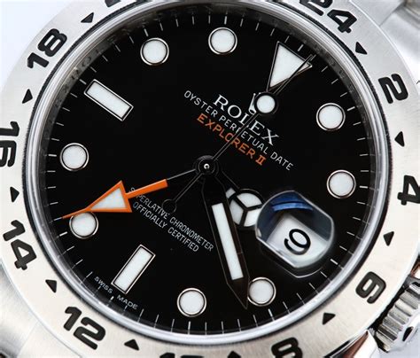 Rolex Explorer II Black Dial