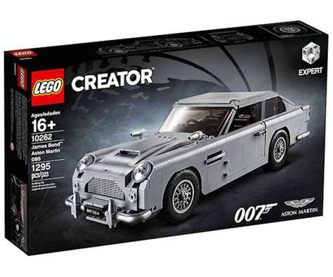 LEGO's New 1290-piece James Bond Aston Martin DB5