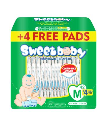 Sweet Baby Regular Econo Pack Medium 42 Pads | Sweet Baby