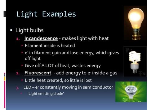 Top 80 of Examples Of Light Energy | metallife-tv