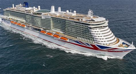 P&O UK's new cruise ship Iona officially named in Southampton UK ...