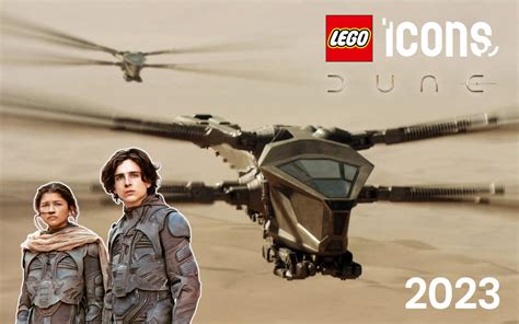 LEGO 10327 Dune Ornithopter: New Icons set rumored