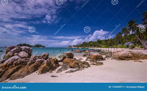 Panorama Beach and Rock Formation Photos at Berhala Island Kepulauan ...