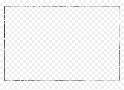 White Rectangle Outline Png, Transparent Png - vhv