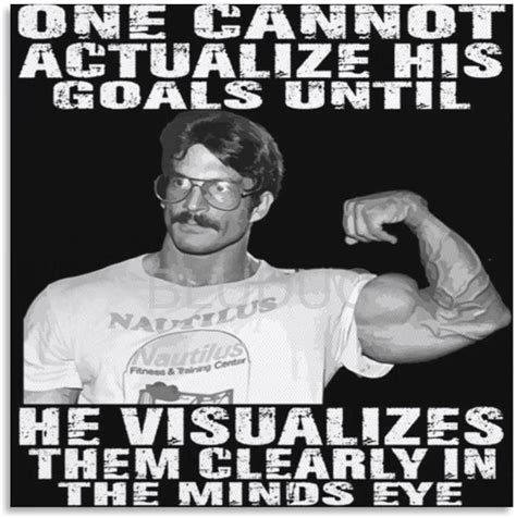 Amazon.com: BLUDUG Mike Mentzer Quotes Poster,Mike Mentzer Bodybuilding ...