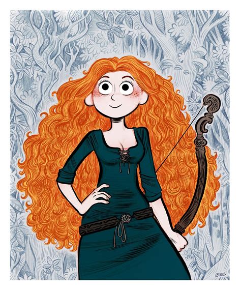 Merida (Brave). by Laurel