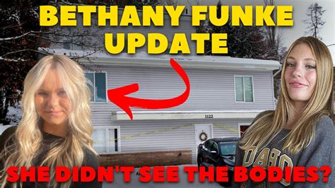 Idaho 4: Bethany Funke Update! She Didn't See The Bodies?!?! #idaho4 ...