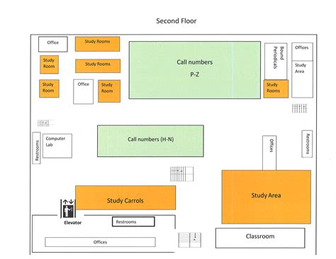 Libraries Floor Plan