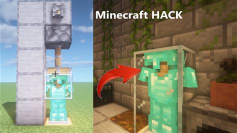 Minecraft Tips and Tricks Armor Stand (Armor Stand Tutorial) - YouTube