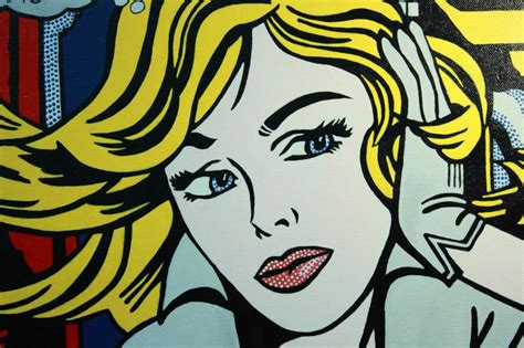 SmallerCapsEqualLessPlastic: Roy Lichtenstein art styles.