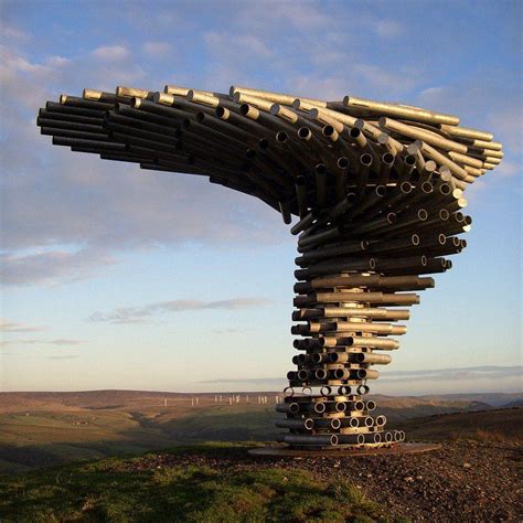 SINGING RINGING TREE, BURNLEY ENGLAND | Sound sculpture, Sculpture ...