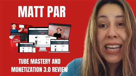 MATT PAR ⚠️REVIEW⚠️tube mastery and monetization by Matt Par - MAKE ...