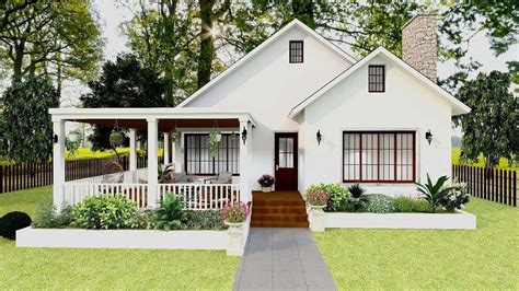 La casa pequeña más hermosa de color blanco – Best Art Zone