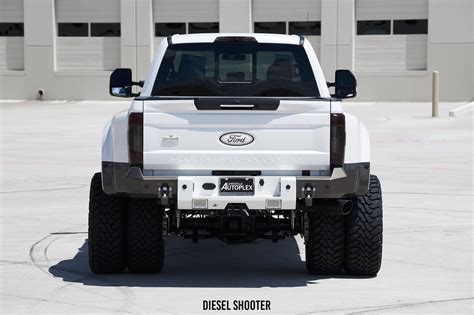 Stormtrooper Ford F-450 on a Set of Custom Wheels | Ford trucks, Custom ...