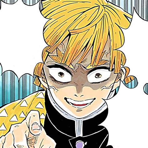 agatsuma zenitsu colored manga icon em 2022 | Base de desenho, Anime ...