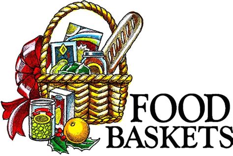 thanksgiving food basket clipart - Clipground