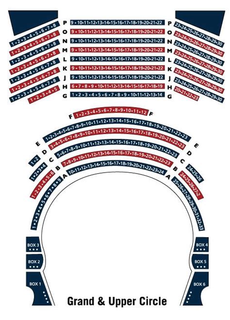 Seating Plan - The Gaiety Theatre