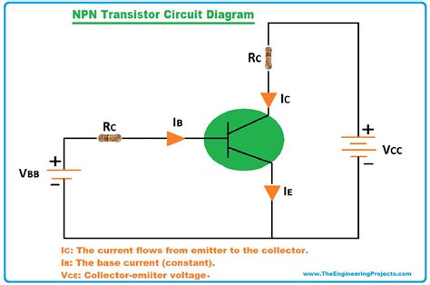 Npn Transistor Circuit Diagram