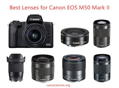 Best Lenses for Canon EOS M50 Mark II in 2023 - Camera Times