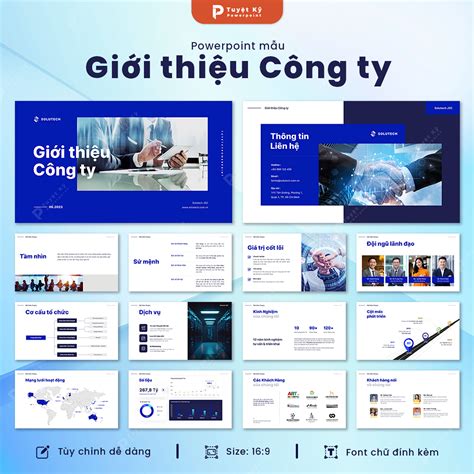 Mẫu Slide Powerpoint Giới thiệu Công Ty | Tuyệt kỹ Powerpoint