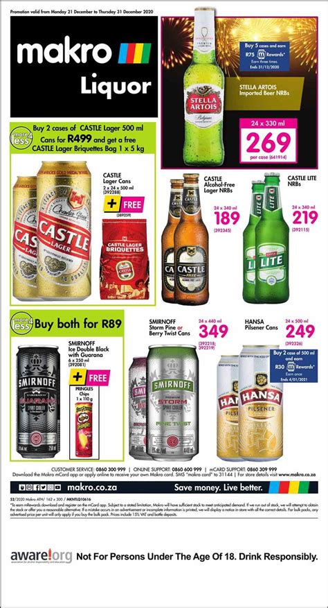 Makro Liquor 2020 Catalogue - 2020/12/21 - 2020/12/31 | Rabato