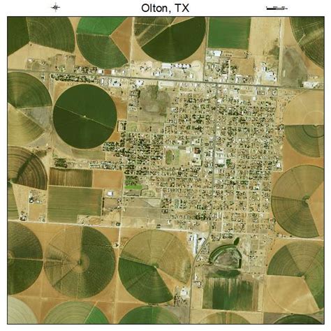 Aerial Photography Map of Olton, TX Texas