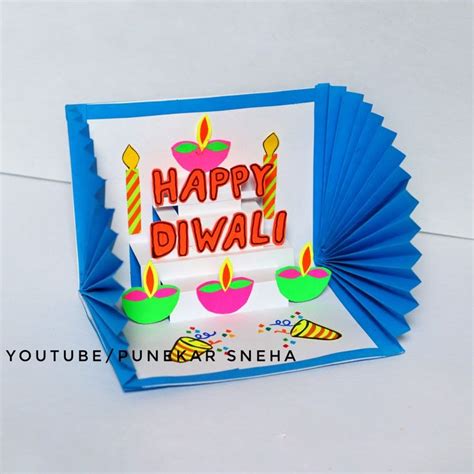 Diwali Card Making Competition easy | Diwali Card drawing Easy | Diwali ...