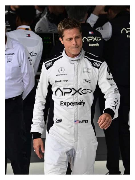 Brad Pitt shoots for F1 movie at racetrack in England | The Indian Express