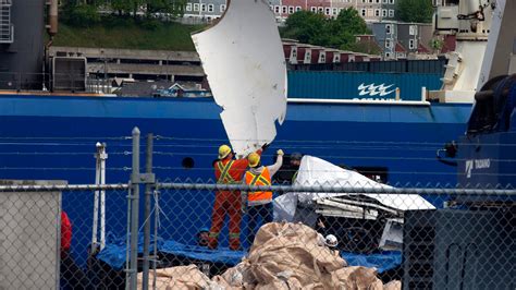 Presumed Human Remains and Debris From Titan Submersible Are Recovered ...