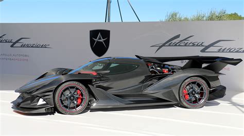 Download Black Car Hypercar Vehicle Apollo IE HD Wallpaper