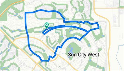 Sun City West Round Trip - Cycling Route - 🚲 Bikemap