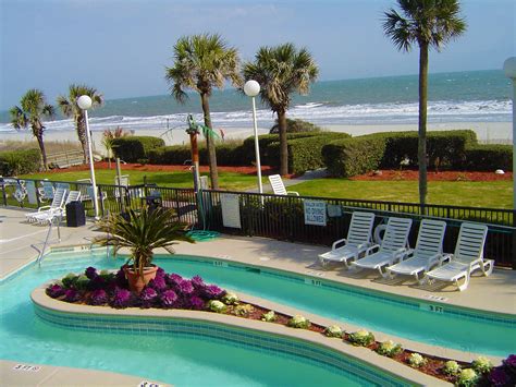 The lazy river at Grande Shores Ocean Resort in Myrtle Beach is the ...