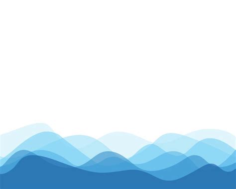 Abstract patterns blue sea ocean wave banner template vector background ...