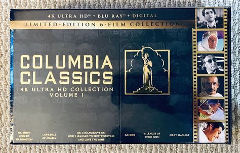 Columbia Classics 4K UHD Ultra HD COLLECTION VOL. 1 Lawrence of Arabia ...